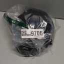 VPZENAR Airsoft Helmet and Mask, Full Face Mask with Detachable Goggles, Paintball Black Helmet with NVG Mount and Side Rail, Military Tactical Gear (PJ-DH-Clear)