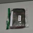 Refrigerator Handle Covers, 5 PCS, Adjustable Appliance Handle Covers, Keep Your Kitchen Clean, Microwave Oven Stove Dishwasher Handle Protector, Non Slip Fridge Handle Cover (Dark Brown)