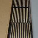 SOMTO 2Pcs Black Wall Hanging Candle Sconces - Wall Mounted Wood Rainbow Boho Wall Shelves Candle Holders for Living Room Bathroom Bedroom Classroom Office Nursery Wall Decor