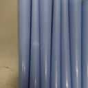 CANDWAX 12 inch Taper Candles Set of 12 - Dripless and Smokeless Candle Unscented - Slow Burning Candle Sticks - Baby Blue Candles