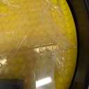 Building Accessories Minifigure Display Case,Memorabilia Display Case for Figures,Box Frame for Wall Top with Dust Protection,Kids Figures Blocks Clock,Toy Storage Box,Birthday Gift for Children (Yellow)