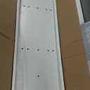 Fixwal 7 Tier Wall Mounted Shelf Unit White Floating Shelves with LED Lights Lack Wall Shelf for Home Decor Organizer Display