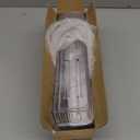 Nieifi Spice Rack Wall Mount, 4 Pack, Clear, Screw or Adhesive Installation, Spice Rack Organizer for Your Kitchen Cabinet or Pantry Door