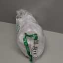 BDDC Cocktail Table Covers - 2 Pack 24"x 43" White Cocktail Table Tablecloth with Natural Wavy Round Skirt for Bar Wedding Party Banquet