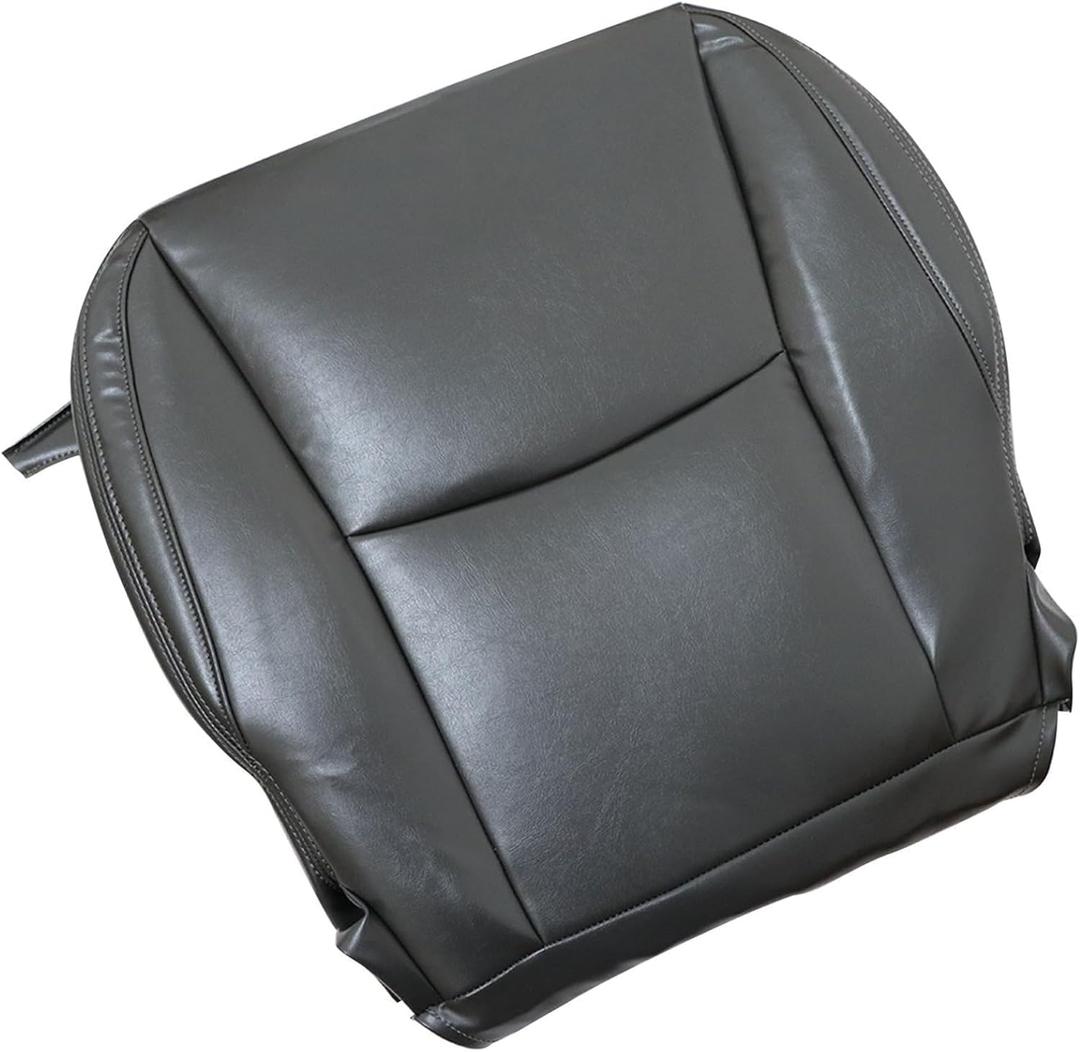 FZJDSD Dark Gray Driver Side Bottom Microfiber Leather Replacement Seat Cover Compatible with Lexus GX470 2003 2004 2005 2006 2007 2008 2009