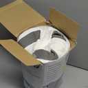 Memory Foam Pillows, Cervical Pillow for Neck and Shoulder Pain Relief, Ergonomic Contour Bed Pillow, Soft for Side Sleep Stomach Sleeping and Back Sleeper (Queen Size, Grey)