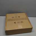 Dimmable Floor Lamp for Living Room, Arc Floor Lamps with Adjustable Drum Shade Pedal Switch, Black and Gold Tall Standing Lamp with 9W LED Bulb, Modern Reading Light Pole Lamp for Bedroom, Office