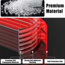 Edge Corner Protector Baby Proofing, Self-Adhesive Soft Strip Sharp Edge Protective Bumper Guards for Child Safety, Cabinet Door Desk Glass Table Bed Window Wall, 1.18INx5FT, Transparency