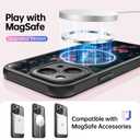 FUNMIKO Cute Phone Case for iPhone 13 Mini - Wireless Charging & Military-Grade Protection - Trendy Wildflower Design for Women Girls, Non-Slip Translucent Matte Hard Cover - Mystic Blooming Plum