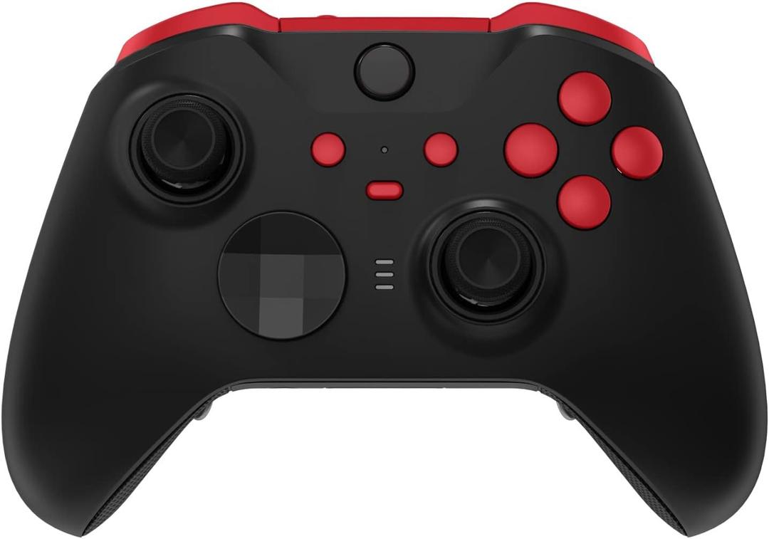 eXtremeRate Passion Red Replacement Buttons for Xbox One Elite Series 2 Controller, LB RB LT RT Bumpers Triggers ABXY Start Back Sync Profile Keys for Xbox Elite Series 2 Core Controller Model 1797 eXtremeRate Passion Red Replacement Buttons for Xbox One Elite Series 2 Controller, LB RB LT RT Bumpers Triggers ABXY Start Back Sync Profile Keys for Xbox Elite Series 2 Core Controller Model 1797