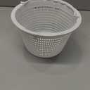 8 Inche Inground Pool Skimmer Basket for Hayward Pool Skimmer Basket SP1070 SPX1070E B-9,with Weights Pool Skimmer Basket - White,1 Pcs