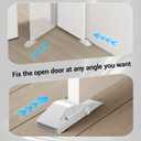 2Pc Funny Tesla Cybertruck Door Stoppers for Bottom of Door, Anti-Slip Rubber Heavy Duty Door Stop Wedge, Large Doorstop 2 inches High Gate Holder Suits Any Floor As a Gifts