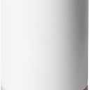 Sweejar Kitchen Utensil Holder with Wooden Bottom, 6.7" Ceramic Utensil Crock to Hold Spatulas for Cooking Countertop, Housewarming, Wedding, Birthday Gift (White)