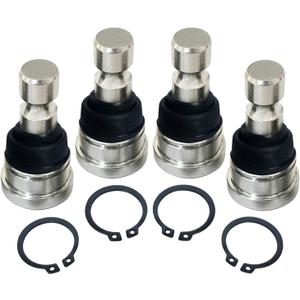 Ball Joint Set for All Polaris RZR 800 570 900, 10-20 Sportsman 850,15-20 Scrambler 1000,Polaris Ranger 800 900 XP/Crew,4pcs ATV/UTV A-Arm Front Ball Joints Set Upper and Lower Replaces 7061220