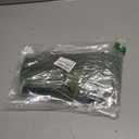 Ekouaer Women's Satin Nightshirt Button Down Sleepshirt Silk 3/4 Sleeve Nightgown Boyfriend Notch Collar Sleepwear S-3XL (XXL)