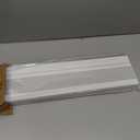 LazBlinds TDBU Cellular Shades, Blackout-White, 30" W x 72" H