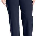 Ruby Rd. Womens Pull-on Solar Millennium Tech Super Stretch Pant (24 Plus, Navy)