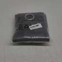 ChrisDowa Blackout Curtains 45 inches Long for Bedroom - 2 Panels Set Grommet Thermal Insulated Room Darkening Curtains for Living Room (Grey, 52 x 45 Inch)