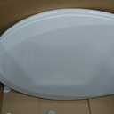 Bemis 1500EC 390 Lift-Off Wood Elongated Toilet Seat, Cotton White (Pack of 1)