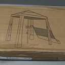 UPWELL Beach Tent Easy Set Up Canopy Sun Shelter Shade with UPF 50+UV Protection Portable Beach Umbrella Outdoor Sunwall with Sand Pockets for Fishing Backyard Camping (Blue)