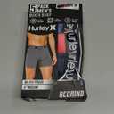 Hurley Men's 5 Pack Stretch Boxer Briefs, M