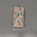 Summer Peach iPhone 15 Pro Max Case, Orange, Fruit Pattern