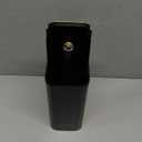 Push Pop-Up Makeup Brush Holder with Lid,4 Slots Makeup Brush Organizer, Makeup Cosmetics Organizer for Vanity Decor, Bathroom Countertop, Large Dustproof Cosmetic Brushes Container, Black