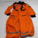 Women's Astronaut Costume Adult Space Suit Halloween Dress up (Small, Orange)