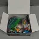 Animals Figure,54 Piece Mini Jungle Toys Set,ValeforToy Realistic Wild Vinyl Plastic Animal Learning Party Favors for Boys Girls Kids Toddlers Forest Small Playset Cupcake Topper