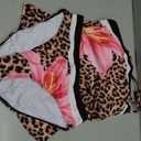 Jolefille Tankini Swimsuits for Women Two Piece Strapless Bandeau Bathing Suits Tops Full Coverage Modest Swim Suits 2026, M