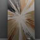 Canvas Wall Art Decor Abstract Canvas Art Wall Decor Black and White Wall Art Wall Art Pictures for Living Room Modern Abstract Wall Art Prints Artwork for Walls Bedroom Office Decor 24" X 48"