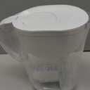 Brita Large Water Filter Pitcher for Tap and Drinking Water, Includes 1 Standard Filter, BPA-Free, Lasts Two Months, 10-Cup Capacity, Bright White