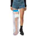 Waterproof Leg Cast Cover for Shower, Adult Full Leg Cast Shower Protector,Soft Comfortable Watertight Seal to Keep Wounds Dry, for Showering, Bathing and Hot-tub, Cast Watertight Protection