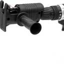 Electric Reciprocating Saw Kit, Cordless Drill Portable Jigsaw Adapter with 3 Blades for Metal Wood Cutting Jigsaws