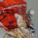 Choadam Mirabel Dress for Girls and Toddlers Princess Dress Costume Pink Dress (5-6 Years, Red 1)