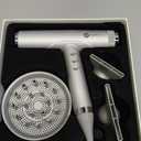 slopehill Hair Dryer with Unique Brushless Motor | Intelligent Fault Diagnosis | Innovative Microfilter | Oxy Active Technology | Led Display (White)