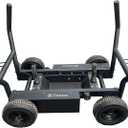 SuperSled with 8 levels of resistance for indoor or outdoor use, cardio and strength training, weight horns included