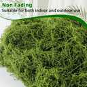 Artificial Moss for Crafts, 10.6OZ Fake Green Moss for Potted Plants, DIY Decorative, Walls,Table Centerpieces Decor Fairy Garden Model Making (300g)