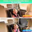2017-2022 CRV Window Shades -Car Window Shade for Baby and Driver, Breathable Mesh Car Privacy Curtains for Side Windows, UV Protection and Heat Insulation for Road Trips, Napping