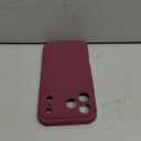 Vooii Magnetic for iPhone 17 Pro Max Case, Compatible with Magsafe (Premium Liquid Silicone) (Integrated Camera Control Button) Full Body Protective Anti-Scratch Microfiber Lining 6.9 inch, WineRed