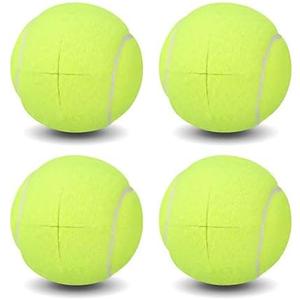 ANCKNE Walker Tennis Balls Precut Tennis Balls for Walkers 4PCS Walkers Legs Universal Precut Glide Balls, Heavy Duty Long Lasting Felt Pad Glide Coverings for Furniture Legs and Floor Protection