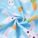 Vieille Little Girls Sleeveless Dress Cute Summer Sundress with Pocket 2-7 Years (3-4T, Easter Blue)