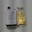 Nostalgic Warehouse 746094 4" Steeple Tip Residential Square Corners Door Hinge, Polished Brass, 1 Count (Pack of 1)