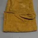 decorUhome Spring Chenille Soft Throw Pillow Covers 18x18 Set of 2, Farmhouse Velvet Neutral Decorative Pillow Covers with Stitched Edge for Couch Sofa Bed Home Decor, Mineral Yellow