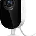 Arlo Essential Indoor Security Camera 2K (3rd Gen, 2025 Release) - Wired Plug-in Power, Person Recognition, Animal Detection, 1-Month Trial of Secure Plan, Automated Privacy Shield, 1 Cam, White