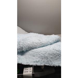 Soft Area Rugs Fluffy Bedroom Living Room Rug Non Shedding 4x6 Feet Light Blue