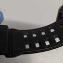 amBand Rugged Case with Band for Apple Watch 46mm, Compatible with Apple Watch (iWatch) Series 10 11, Military Grade Shockproof Bumper Cover, Tactical Band for Men, Black Gold