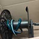 GOFORWILD Garden Wall/Floor Mount Hose Reel, Decorative Hose Reel, Garden Heavy-Duty Water Hose Holder Winder, Holds 200-Feet of 5/8-Inch Hose