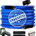 15FT, Heated Water Hose for RV,-45  Anti-freezing Electrically Heated Hoses of Rv Accessories for Camping/Garden/Farm/Henhouse/Stble (Blue)