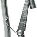CURT 81266 Snap Hook Trailer Safety Chain Hook Carabiner Clip, 3/8-Inch Diameter, 2,000 lbs